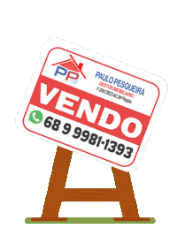 ppgestor imobiliaria vendo alugado vedido Sticker
