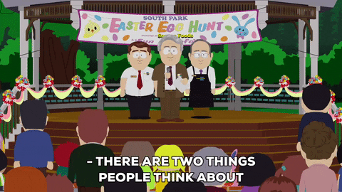 crowd bad explanation GIF by South Park 