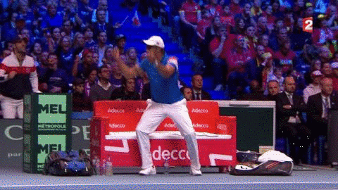 come on tennis GIF by franceinfo