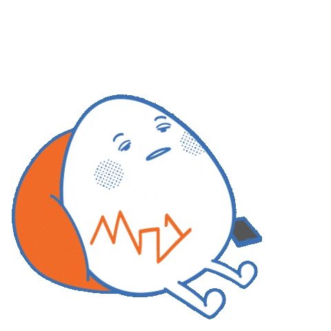 Hong Kong Egg Sticker by M21.hk