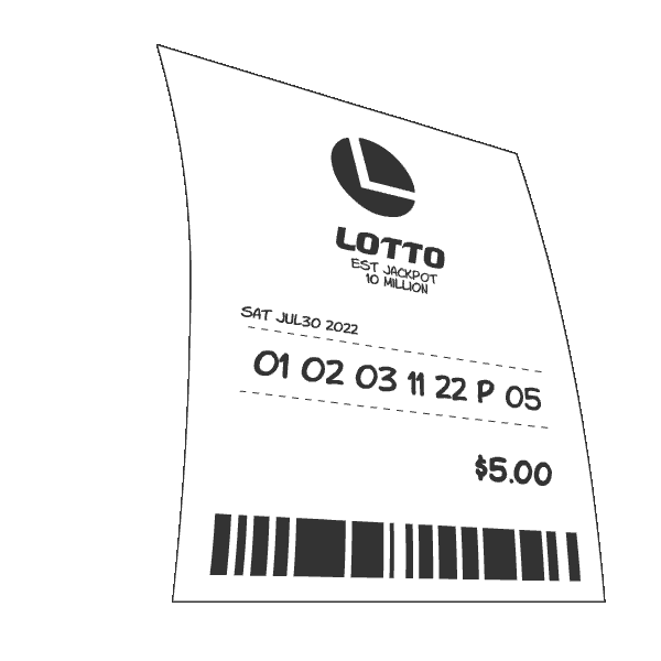 Trinidad Lottery Sticker