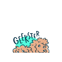 Dog Model Sticker by Geekster Pets