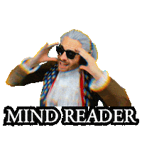 Mind Reading Sticker