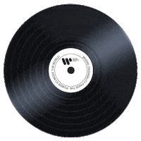 Vinyl Record Sticker by Warner Music Benelux