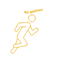 Boxers Crosscountry Sticker by Pacific University