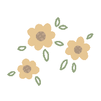 Flower Sun Sticker