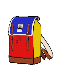YKRA bag backpack ykra matramini Sticker