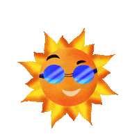 Skushdesigns cool sun sunny sunny day Sticker