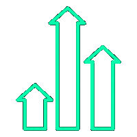 CatalystMediaDesign speed arrows growth growing Sticker