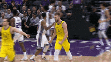 happy lets go GIF by NBA