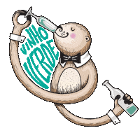 Vinho Sticker by Destalo Wine