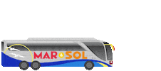 maresolviagens sun sol bus mar Sticker