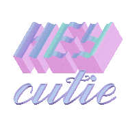 Pink Cutie Sticker