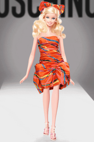 jeremy scott barbie GIF by fashgif