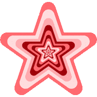 excited star struck Sticker