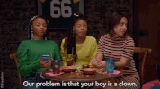 Disapprove Francia Raisa GIF by grown-ish