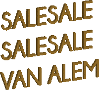 vanalem amsterdam vanalem van alem Sticker
