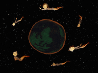 Floating Stop Motion GIF by darjalewinchalem