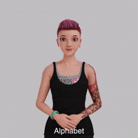 Alphabet Avatar GIF by Sign Time - SiMAX
