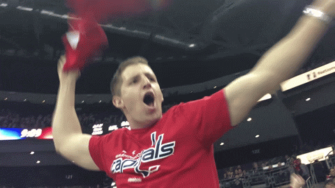 excited fan GIF by Capitals