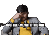 Sad Help Me Sticker by Raghav Bansal