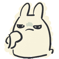 Angry Loop Sticker by bunny_is_moving