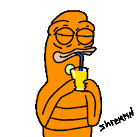 Drunk Pepe The Frog Sticker by shremps