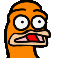 Funny Face Shut Up Sticker by shremps