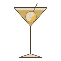 Amalfi Coast Drink Sticker by Spell & The Gypsy Collective