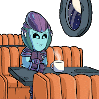 Lonely Animation Sticker by Planet XOLO