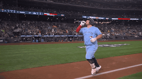 Home Run Celebration GIF by Toronto Blue Jays