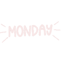 CraftedByTC_ monday monday vibes new week fresh start Sticker