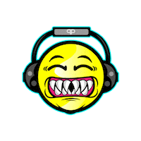 Hip Hop Smile Sticker by Phetus