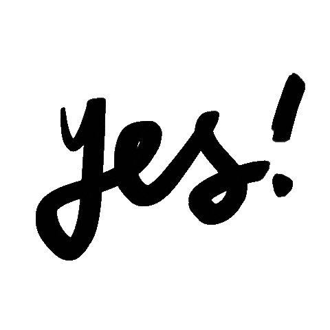 Design Yes Sticker