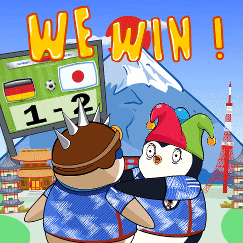 Lets Go Win GIF by Pudgy Penguins