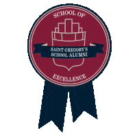 saintgregorysschool school teach alumni private school Sticker