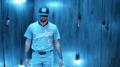University Of North Carolina Baseball GIF by UNC Tar Heels