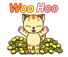 Cat Money GIF by JPedicini