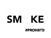 Smoke Smoking Sticker by PRØHBTD