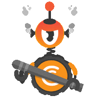Angry Loop Sticker by CryptoTab Browser