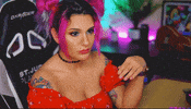 zombiunicorn hair awkward flip hair flip GIF