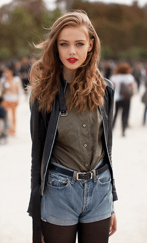 frida gustavsson fashion GIF