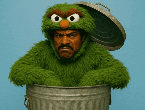 Angry Sesame Street GIF by Jukebox Saints
