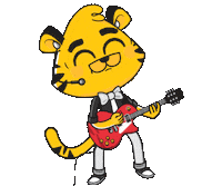 lostremendostrex guitarra los3tt lostrex lostremendostrex Sticker