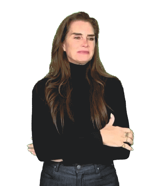 Cut It Out No Sticker by Brooke Shields