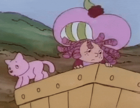 Thinking What GIF by Strawberry Shortcake