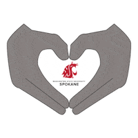 WSUSpokane go cougs cougs wsu washington state university Sticker