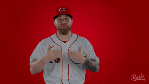 GIF by Cincinnati Reds