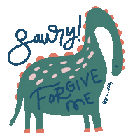 Sorry Fun Sticker by ymi.today