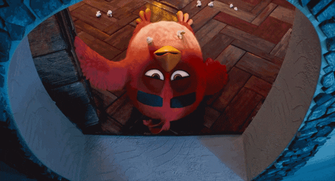 surprise shock GIF by Angry Birds Movie
